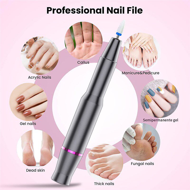 Professional Nail Drill Machine Electric Nails Drill Gel Pol