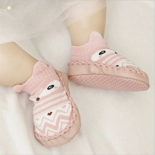 New Baby Socks With Rubber Soles Infant Sock Newborn Autumn
