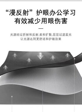 leather computer desk mat large mouse pad black writing ta