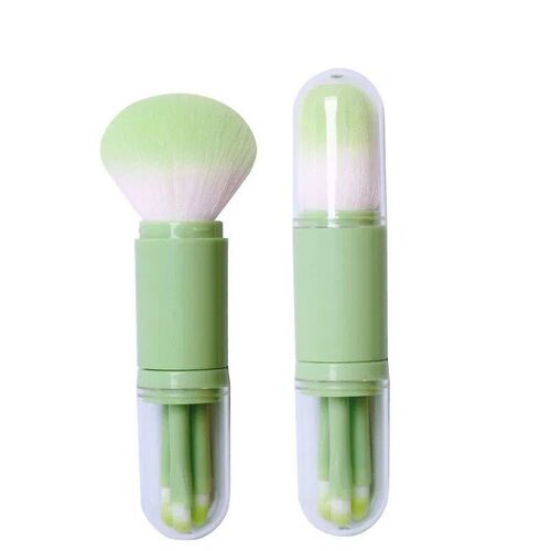 Telescopic 4 in 1 Travel Portable Makeup Brushes Set Eyeshad