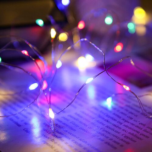 Manufacturer direct sales LED copper wire light string butt
