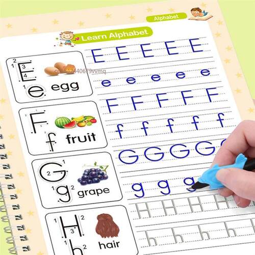Reusable Copy Book Learning English Letter Calligraphy Book
