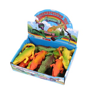 Squishy Lizard Fidget vent Toys squeeze Crocodile蜥蜴捏捏乐