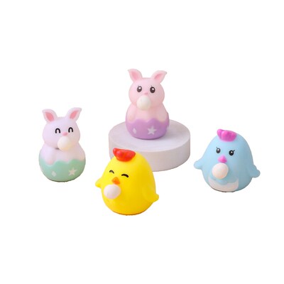 Squishy blow bubble baby Fidget Toys squeezy吐泡泡兔子捏捏乐