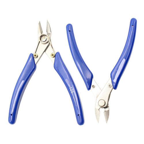 高硬度电子剪钳 迷你斜口钳 电工维修模型塑胶钳斜尖嘴钳子水口钳