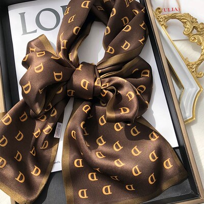 2021 spring Korean version of all-match women scarf silk han