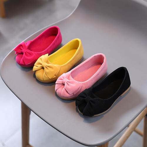 Girls Leather Shoes Students Beadou 2025 Baby Childrens Sho