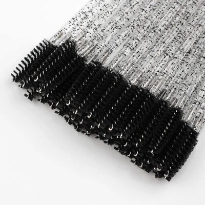 5/25/50Pcs Eyelashes Brushes Makeup Brush For Women Professi