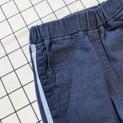 IENENS Kids Boys Clothes Skinny Jeans Classic Pants Children