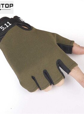 hip-hop work hand half gloves leakage gym fingerless