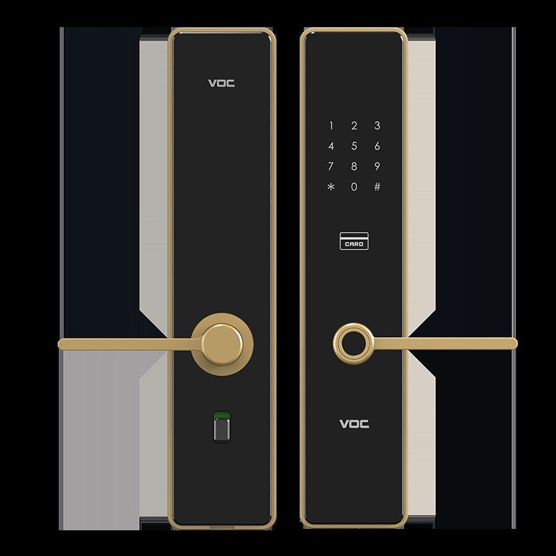 VOC指纹锁智能密码家用防盗门电子锁涂鸦pp联网家居联动木门X