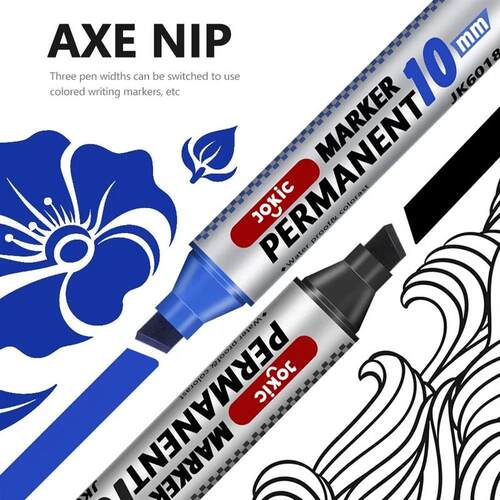 1/4 Pcs Colors Set Permanent Marker Pen Waterproof Ink Thin