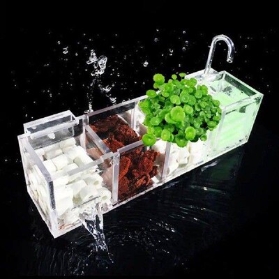 Practical Wall-mounted Fish Tank Aquarium Purifier Filter