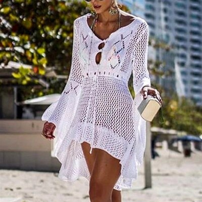 2021 Sexy Cover Up Bikini Women Swimsuit Cover-up Beach Bath