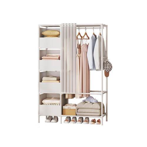 newSimple wardrobe clothes closet storage cabinet 简易柜不织