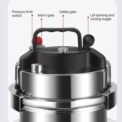 Upgrade Non stick Pressure Pot Small Outdoor Camping 0.8L-1.
