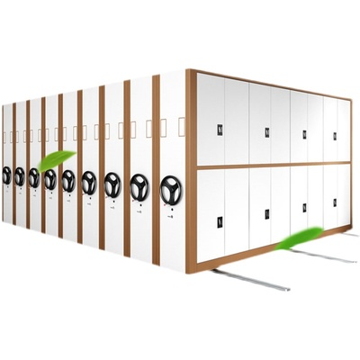 档案室手摇式密集架配件移动凭证档案柜文件柜电动智能密集柜厂家