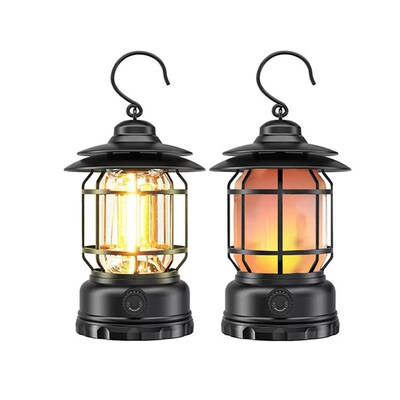 Camping light atmosphere lamp tent retro lantern hand lamp