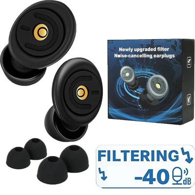 Ear Plugs for Noise Reduction Ear Protection Reusable Silico