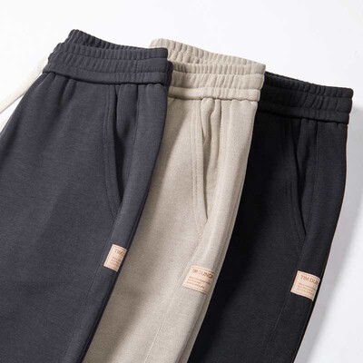 Summer Thin Casual Pants Mens Loose Straight Dosing Young P