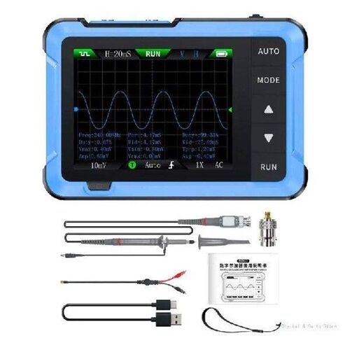 M17F Professional Handheld Digital Oscilloscope with High