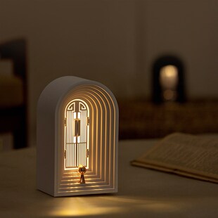 Magic Gate Lamp  意境微光 魔法之门 伴睡小夜灯 无极调光设计