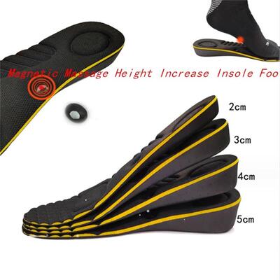 Invisible Height Increase Insole Foot Acupressure for Men Wo
