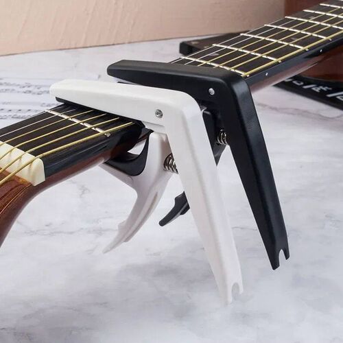 1PC Universal Guitar Capo ABS+Metal Quick Change Clamp Key f