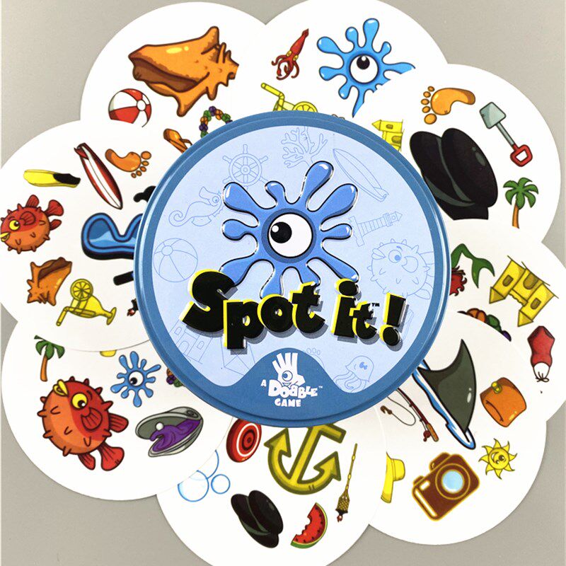 Dobble Card Game Table Board Game For Dobbles Kids Cards Go图片