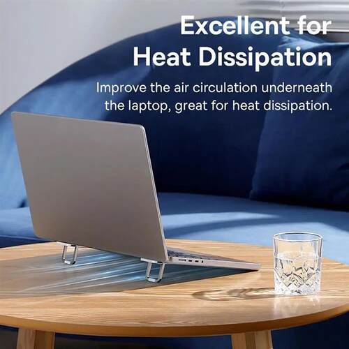 2pcs/Set Foldable Laptop Stand Portable Notebook Support Hol