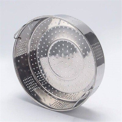 21 Cm Stainless Steel Steamer Basket Grid Food Vegetable