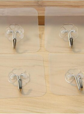 Transparent Hook A2450 Nano Sticker for Kitchen Bathroom Til