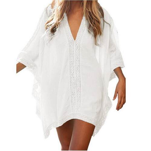2023 Ladies New Summer Sun Beachwear Tunic Beach Dress Beach