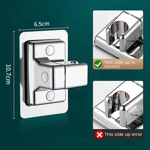 1pc Shower Head Holder Adjustable Wall Mounted Shower Holder