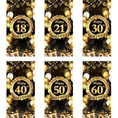 Happy Birthday Background 18 21 30 40 50 60 Birthday Party D