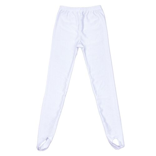Dancewear for Kids Smooth White Bodysuit Leggings for Girls