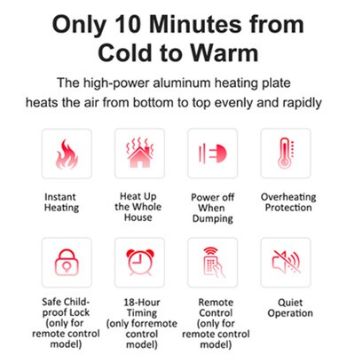 electric space heater heating fan heat radiator winter取暖器