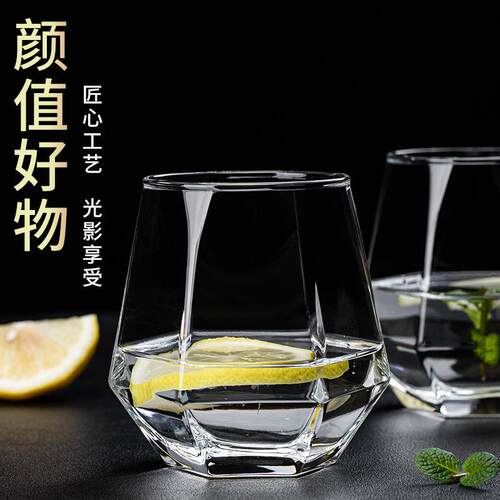 6pcs set Glass cup tea water juice beer milk drinking kettle