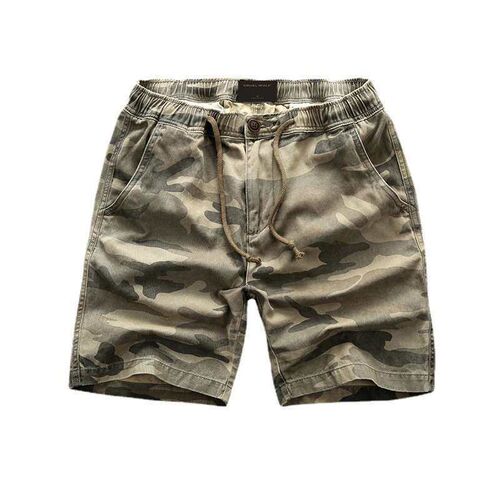 New Camouflage Workwear Shorts Mens Loose Mens Casual Pant