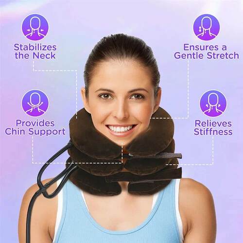 Cervical Neck Traction Device,Relief for Chronic Neck & Shou