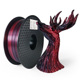 Two-Tone 3d Printer Filament PLA 1.75mm Silk Bicolourable Su