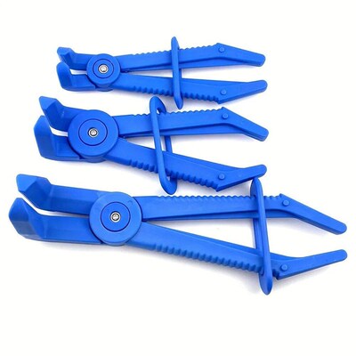 3Pcs/Set Nylon Hose Clamp Tool Set Brake Fuel Water Line Cla