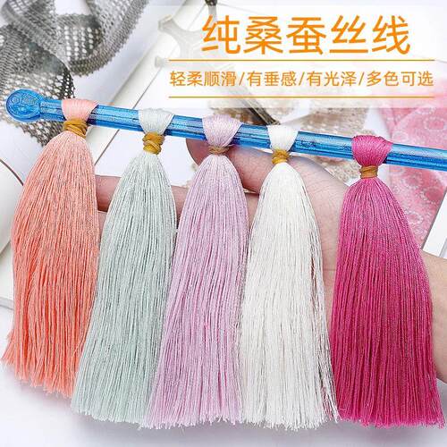 Real Silk Yarns for Knitting and Crochet