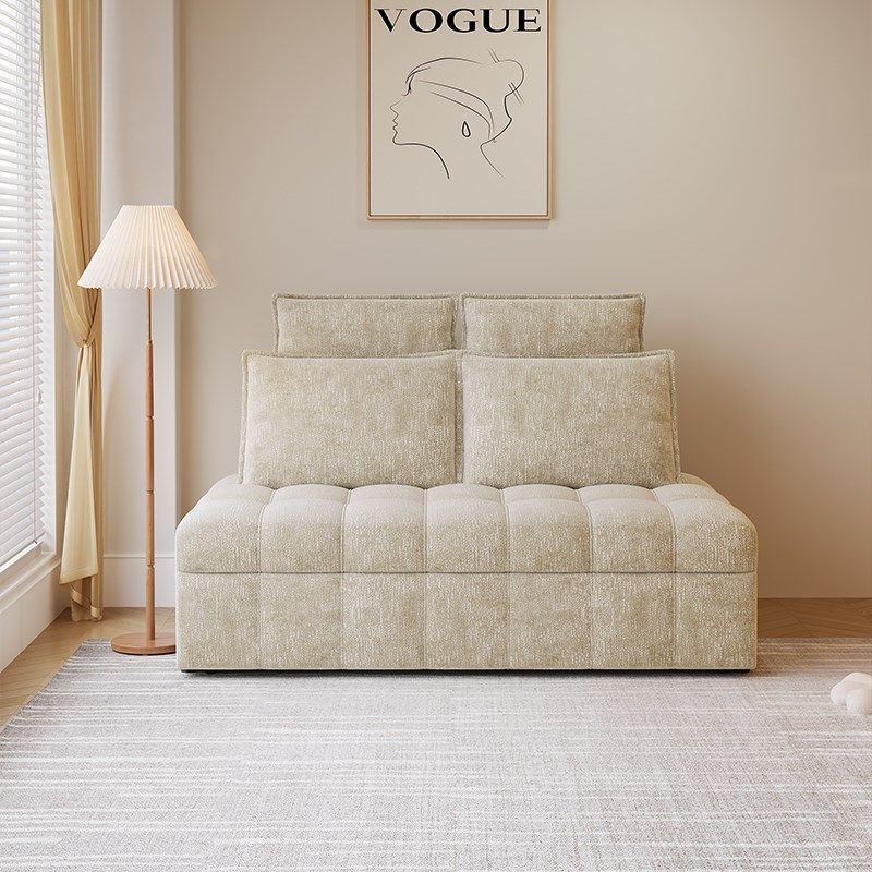 雪尼尔沙发床可折叠伸缩一体两用小户型客厅书房多功能人沙发床,住宅家具,沙发床,淘宝优惠券,粉丝福利购,淘宝优惠卷