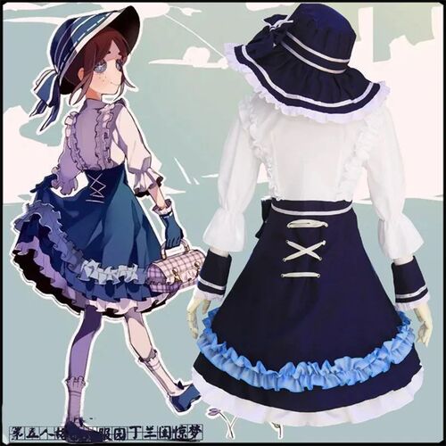 Zhomecos Identity V Cosplay Costume Gardener Emma Woods Cost