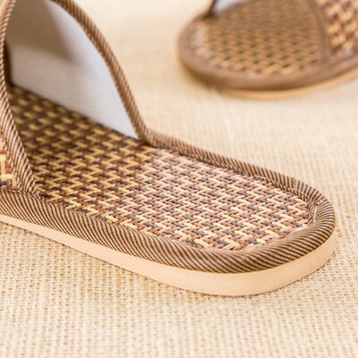 Factory Goods Package Bamboo, Rattan, Straw Mat Couple Anti-
