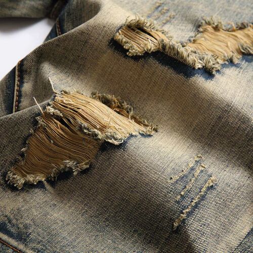 Steet Fashion Multi-bit Hole Nostalgic Color Loose Full Swee
