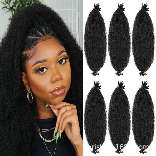 16 inch Afro curly marley braid Crochet hair crochet hair