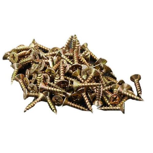 100pcs Furniture Wedges Screw Kit For Chest Drawer Bottom