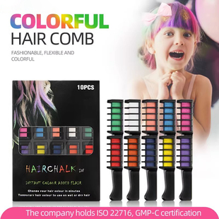 6/10pcs Hair Mascara New Design Crayons for Hair Color Chalk